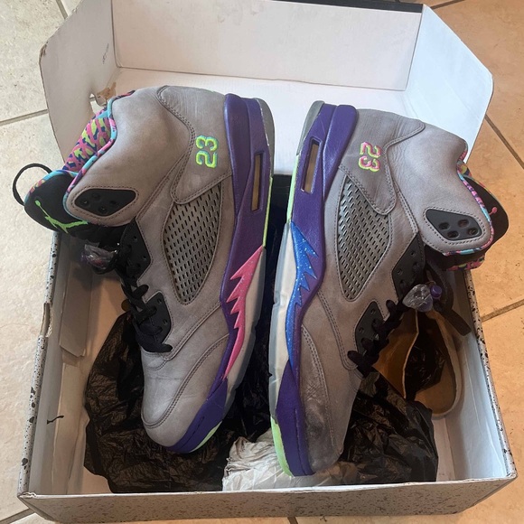 Air Jordan Retro 5 OG Bel Air Men’s Sneakers Size 13 - Picture 9 of 10